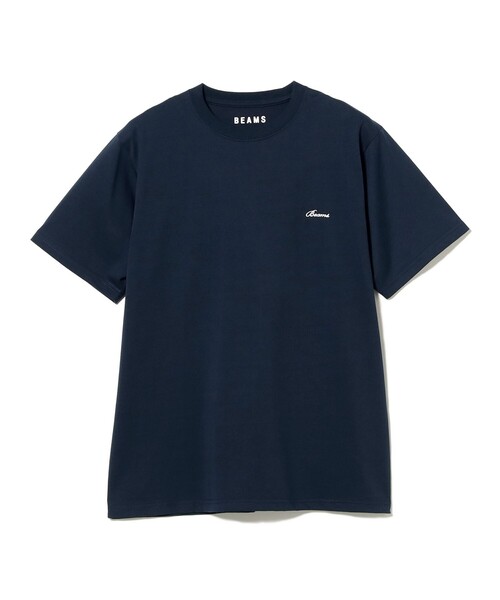 BEAMS(ビームス)の「ベーシックフィット ワンポイント Tシャツ(Tシャツ/カットソー・メンズ・ネイビー/ホワイト/グレー系その他・SMALL/X-LARGE/LARGE/MEDIUM/XX-LARGE)」の3枚目の写真