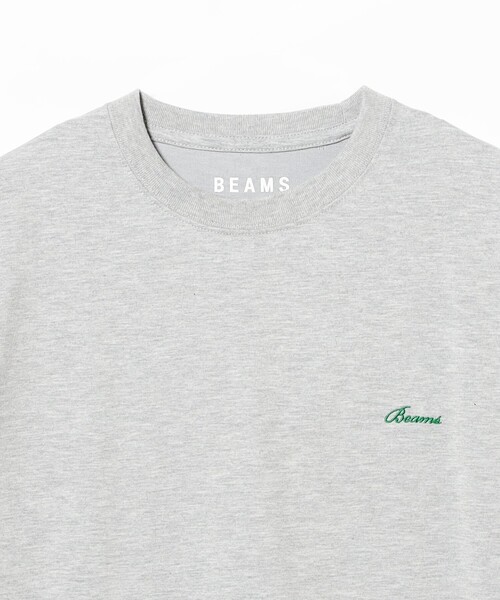 BEAMS(ビームス)の「ベーシックフィット ワンポイント Tシャツ(Tシャツ/カットソー・メンズ・ネイビー/ホワイト/グレー系その他・SMALL/X-LARGE/LARGE/MEDIUM/XX-LARGE)」の6枚目の写真