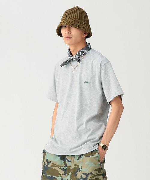 BEAMS(ビームス)の「ベーシックフィット ワンポイント Tシャツ(Tシャツ/カットソー・メンズ・ネイビー/ホワイト/グレー系その他・SMALL/X-LARGE/LARGE/MEDIUM/XX-LARGE)」の15枚目の写真