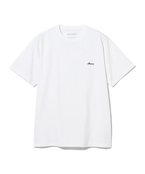 BEAMS(ビームス)の「ベーシックフィット ワンポイント Tシャツ(Tシャツ/カットソー・メンズ・ネイビー/ホワイト/グレー系その他・SMALL/X-LARGE/LARGE/MEDIUM/XX-LARGE)」の16枚目の写真