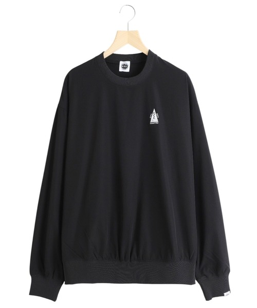 CITY COUNTRY CITY / シティー カントリー シティー：STRETCH CREWNECK：CCC-253C004[WAX]