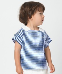 moimoln | マリンボーダーミニカラー半袖Tシャツ(Tシャツ/カットソー)
