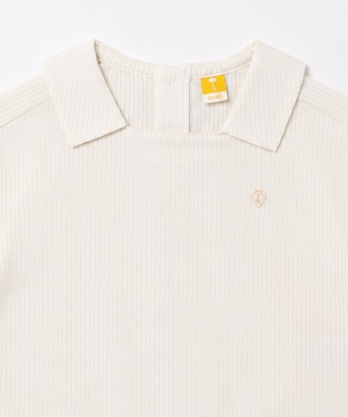 moimoln（モイモルン）の「マリンボーダーミニカラー半袖Tシャツ（Tシャツ/カットソー・キッズ・ブルー/アイボリー・80ｃｍ/90cm/100cm/110cm/120cm/130cm）」の16枚目の写真