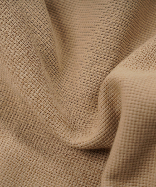 FRIZMWORKS(フリズムワークス)の「WAFFLE HOOD ZIP UP PARKA _ BEIGE(パーカー・メンズ・その他・SMALL/MEDIUM/LARGE/X-LARGE)」の8枚目の写真