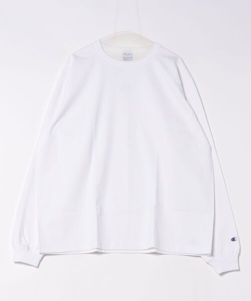 Champion(チャンピオン)の「Champion/チャンピオン/LONG SLEEVE T-SHORT(Tシャツ/カットソー・メンズ・ホワイト/ブラック/グレー・XL/M/L)」の15枚目の写真