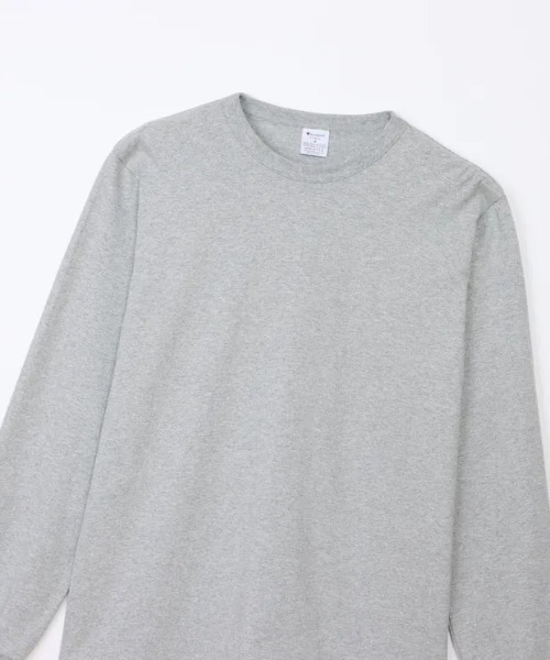 Champion(チャンピオン)の「Champion/チャンピオン/LONG SLEEVE T-SHORT(Tシャツ/カットソー・メンズ・ホワイト/ブラック/グレー・XL/M/L)」の12枚目の写真