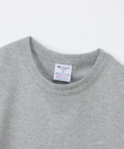 Champion(チャンピオン)の「Champion/チャンピオン/LONG SLEEVE T-SHORT(Tシャツ/カットソー・メンズ・ホワイト/ブラック/グレー・XL/M/L)」の13枚目の写真
