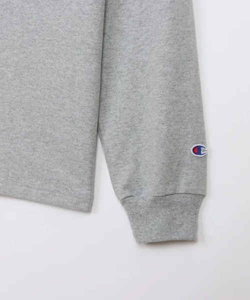 Champion(チャンピオン)の「Champion/チャンピオン/LONG SLEEVE T-SHORT(Tシャツ/カットソー・メンズ・ホワイト/ブラック/グレー・XL/M/L)」の14枚目の写真