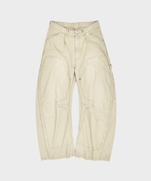 CONZ（コンズ）の「duck double knee curved leg pants（デニムパンツ）」