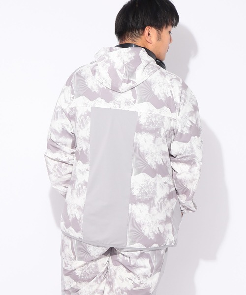 EXCELLENT FINE(エクセレント ファイン)の「パーカー 長袖 総柄 メンズ 大きいサイズ ドライ ストレッチ フルジップ パーカー EXCELLENT FINE (エクセレントファイン)(パーカー・メンズ・ライトグレー/ブルー/ブラック・X1(3L~4L)/X2(4L~5L)/X3(6L~7L))」の11枚目の写真