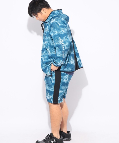 EXCELLENT FINE(エクセレント ファイン)の「パーカー 長袖 総柄 メンズ 大きいサイズ ドライ ストレッチ フルジップ パーカー EXCELLENT FINE (エクセレントファイン)(パーカー・メンズ・ライトグレー/ブルー/ブラック・X1(3L~4L)/X2(4L~5L)/X3(6L~7L))」の16枚目の写真