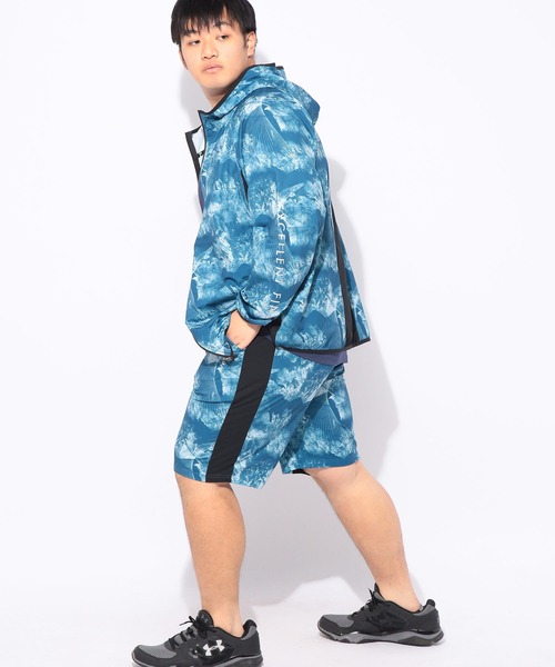 EXCELLENT FINE(エクセレント ファイン)の「パーカー 長袖 総柄 メンズ 大きいサイズ ドライ ストレッチ フルジップ パーカー EXCELLENT FINE (エクセレントファイン)(パーカー・メンズ・ライトグレー/ブルー/ブラック・X1(3L~4L)/X2(4L~5L)/X3(6L~7L))」の17枚目の写真