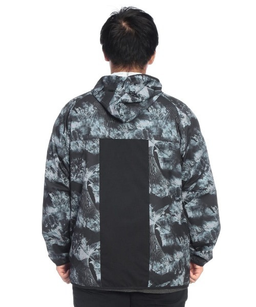 EXCELLENT FINE(エクセレント ファイン)の「パーカー 長袖 総柄 メンズ 大きいサイズ ドライ ストレッチ フルジップ パーカー EXCELLENT FINE (エクセレントファイン)(パーカー・メンズ・ライトグレー/ブルー/ブラック・X1(3L~4L)/X2(4L~5L)/X3(6L~7L))」の21枚目の写真