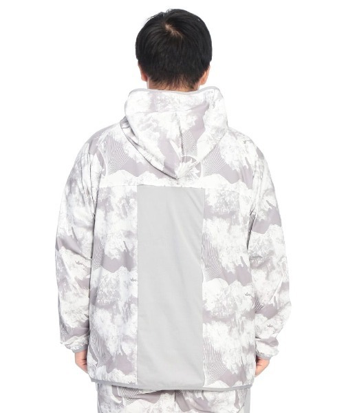 EXCELLENT FINE(エクセレント ファイン)の「パーカー 長袖 総柄 メンズ 大きいサイズ ドライ ストレッチ フルジップ パーカー EXCELLENT FINE (エクセレントファイン)(パーカー・メンズ・ライトグレー/ブルー/ブラック・X1(3L~4L)/X2(4L~5L)/X3(6L~7L))」の22枚目の写真