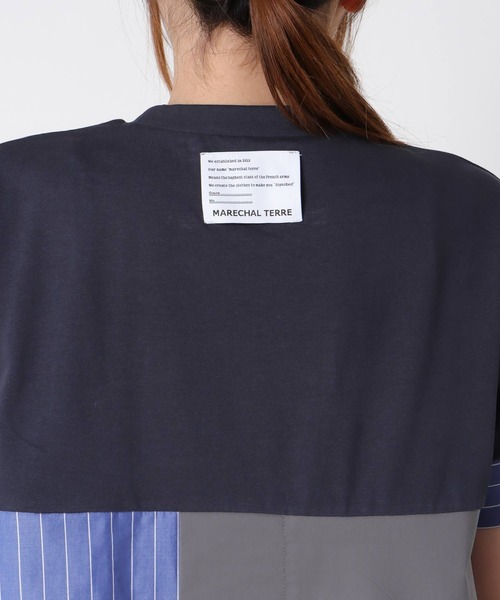 Cepica（セピカ）の「STRIPE COLORED TOPS（シャツ/ブラウス・レディース・ネイビー・FREE）」の10枚目の写真