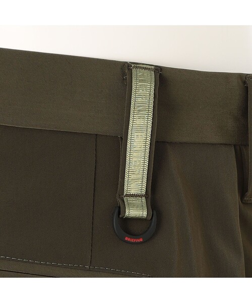 BRIEFING（ブリーフィング）の「【BRIEFING GOLF／ブリーフィングゴルフ】MEN’S WR NYLON 3D LOGO SHORT PANTS（その他パンツ・メンズ・ブラック/オリーブ・L/M）」の5枚目の写真