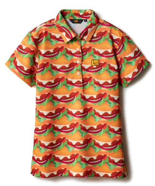 Loudmouth(ラウドマウス)の「【Loudmouth:ラウドマウス】レディースプレミアムカノコ半袖総柄シャツ ゴルフ 通気性 速乾性(シャツ/ブラウス・レディース・ホワイト×ブラック/その他6/その他7/その他9/その他8・SMALL/MEDIUM/LARGE/LL)」の20枚目の写真