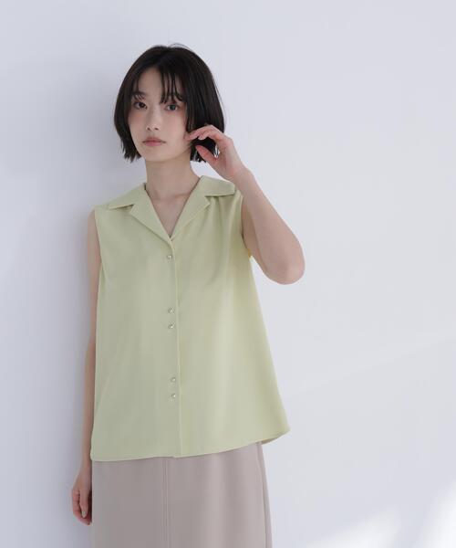 開襟とろみブラウス（シャツ/ブラウス）｜NATURAL BEAUTY BASIC