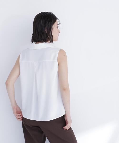 ナチュラルビューティーとろみブラウス 開襟とろみブラウス（シャツ/ブラウス）｜NATURAL BEAUTY BASIC