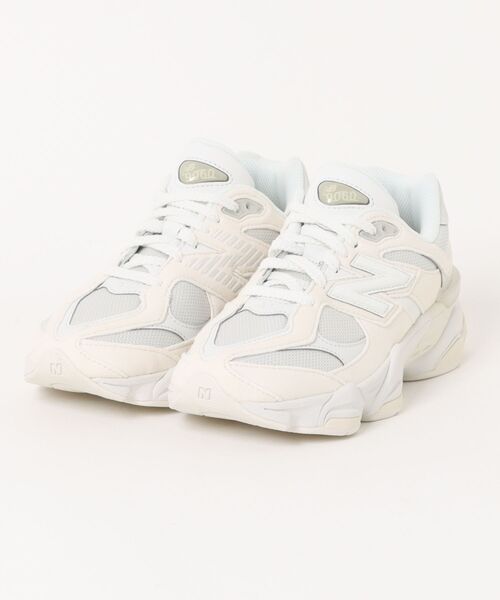 NEW BALANCE(ニューバランス)の「NEW BALANCE ニューバランス 22-245(H) GC9060 LL(W) GC9060 GC9060 LL WHITE(LL)(スニーカー・キッズ・ホワイト・22.0cm/22.5cm/23.5cm/24.0cm/24.5cm)」の1枚目の写真