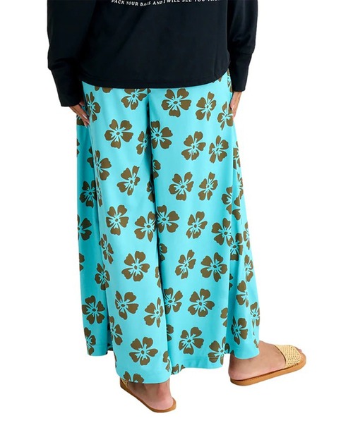 BILLABONG(ビラボン)の「BILLABONG/ビラボン フレア ロングパンツ UTILITY LONG EASY PANTS BG013871 UT(その他パンツ・レディース・ブラック×ホワイト/ライトブルー・M/L)」の12枚目の写真