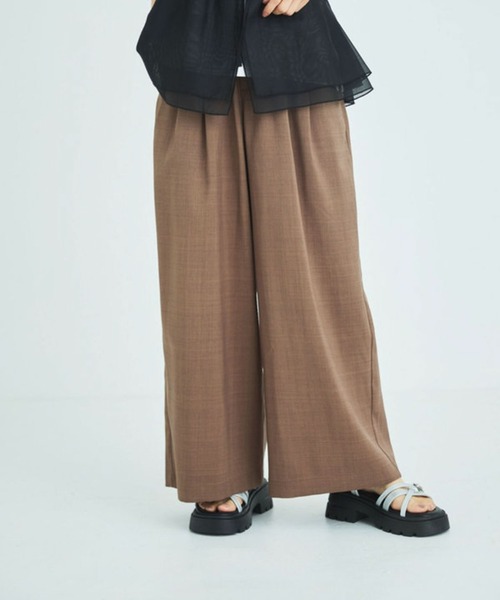 Liora by archives（リオラバイアルシーヴ）の「イージーパンツ（スラックス・レディース・モカ/アイボリー/ブラック・SMALL/MEDIUM/LARGE/PS(XS－S)）」の3枚目の写真