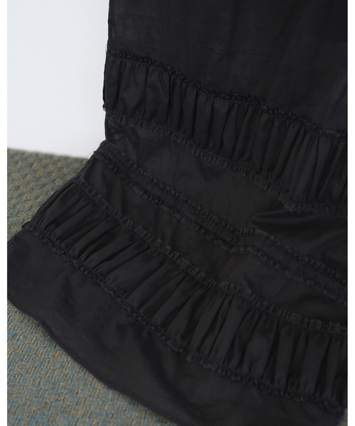 anuke(アンヌーク)の「Tiered Pencil Skirt(スカート・レディース・ブラック・38inch/36inch)」の8枚目の写真