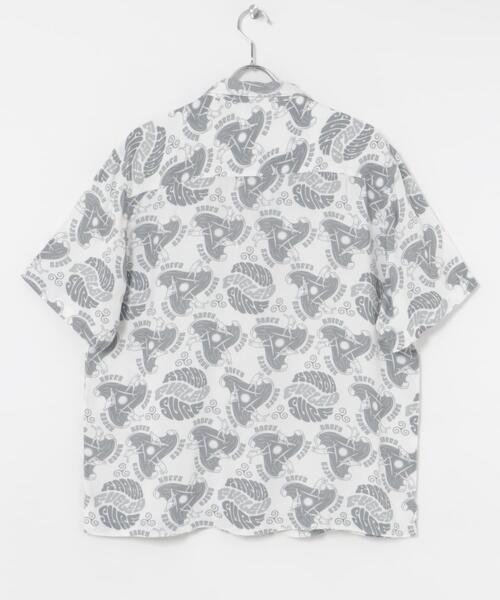THE GOODLAND MARKET(ザグッドランドマーケット)の「That’s THE ALOHA KARMA(シャツ/ブラウス・メンズ・ホワイト/ダークグレー・MEDIUM/LARGE/X-LARGE)」の7枚目の写真