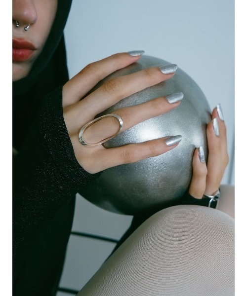 SYKIA(シキア)の「Ooparts Ring Brass(リング・レディース・シルバー・FREE)」の16枚目の写真