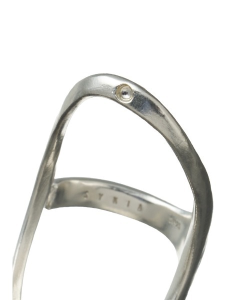 SYKIA(シキア)の「Ooparts Ring Brass(リング・レディース・シルバー・FREE)」の21枚目の写真