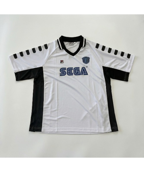 FILA(フィラ)の「S/S TEE / SEGA×FILAコラボゲームシャツ / サッカー(Tシャツ/カットソー・メンズ・ホワイト/ブルー・XL/L/M/S)」の3枚目の写真