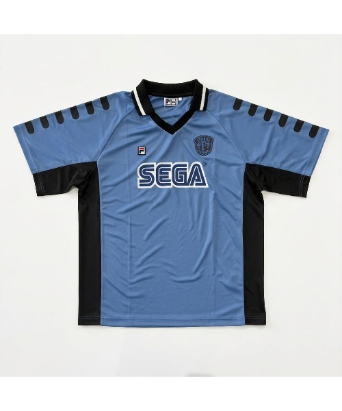 FILA(フィラ)の「S/S TEE / SEGA×FILAコラボゲームシャツ / サッカー(Tシャツ/カットソー・メンズ・ホワイト/ブルー・XL/L/M/S)」の6枚目の写真