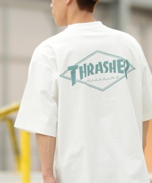 THRASHER（スラッシャー）の「【ムラサキスポーツ限定】THRASHER スラッシャー 半袖 Tシャツ ロゴ バックプリント 速乾 水陸両用 263TH1ST091（Tシャツ/カットソー）」