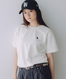 U.S. POLO ASSN.（ユーエスポロアッスン）の「U.S. POLO ASSN. 別注 ワンポイント刺繍 コンパクト半袖ベーシックTシャツ（Tシャツ/カットソー）」