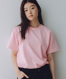 U.S. POLO ASSN.（ユーエスポロアッスン）の「U.S. POLO ASSN. 別注 ワンポイント刺繍 コンパクト半袖ベーシックTシャツ（Tシャツ/カットソー）」