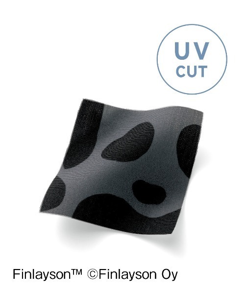 シロップ．（シロップ．）の「【UVカット】フィンレイソン　パンダが集う 軽やかアノラック〈スクココス〉（ブルゾン・レディース・ブラック系その他・S/3L/LL/L/M）」の4枚目の写真