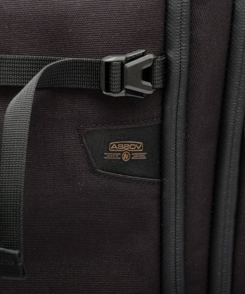 AS2OV(アッソブ)の「【AS2OV/アッソブ】 BLEISURE BACK PACK Mサイズ / バックパック(バックパック/リュック・メンズ・ブラック・FREE)」の21枚目の写真