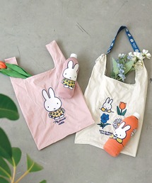 Dick Bruna（ディックブルーナ）の「"11"≪Dick Bruna≫miffy 1ポケット ストラップ付き ショッパー/エコバッグ（エコバッグ/サブバッグ）」