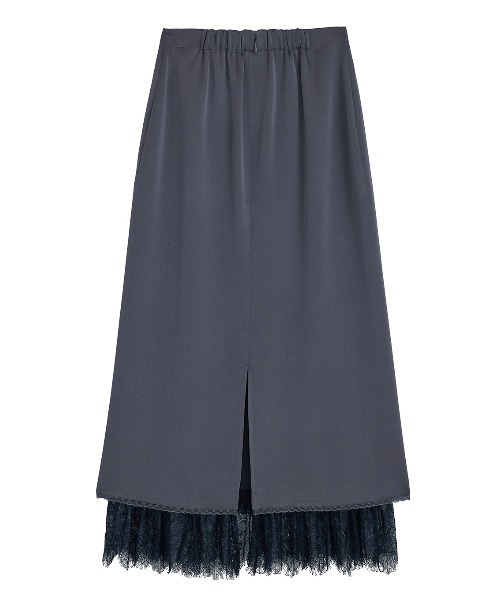 Ameri（アメリ）の「＜ ZOZOTOWN限定 ＞ LACE LAYERED NARROW SKIRT（スカート・レディース・ピンク/チャコールグレー/カーキ・SMALL/MEDIUM）」の17枚目の写真