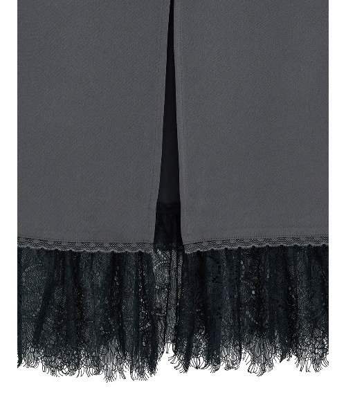 Ameri（アメリ）の「＜ ZOZOTOWN限定 ＞ LACE LAYERED NARROW SKIRT（スカート・レディース・ピンク/チャコールグレー/カーキ・SMALL/MEDIUM）」の19枚目の写真