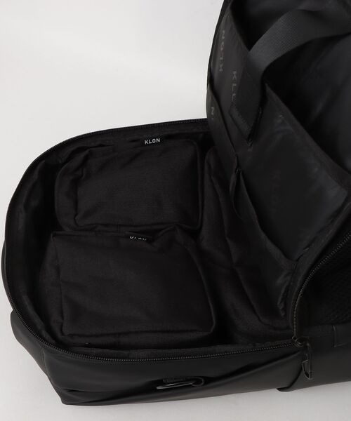 KLON(クローン)の「KLON MATTE COATED RUCK SACK-FFX03(バックパック/リュック・レディース・ブラック・FREE)」の4枚目の写真