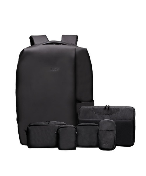 KLON(クローン)の「KLON MATTE COATED RUCK SACK-FFX03(バックパック/リュック・レディース・ブラック・FREE)」の1枚目の写真