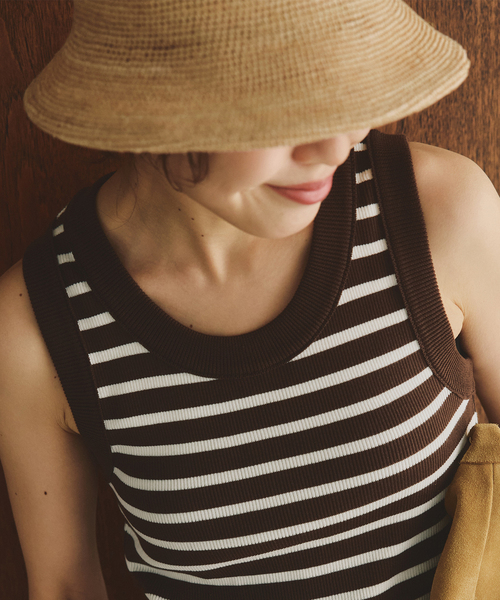 Spick & Span(スピックアンドスパン)の「LACK OF COLOR / ラックオブカラー Inca bucket hat(ハット・レディース・ベージュ・FREE)」の4枚目の写真