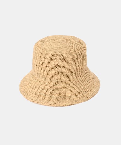 Spick & Span(スピックアンドスパン)の「LACK OF COLOR / ラックオブカラー Inca bucket hat(ハット・レディース・ベージュ・FREE)」の5枚目の写真