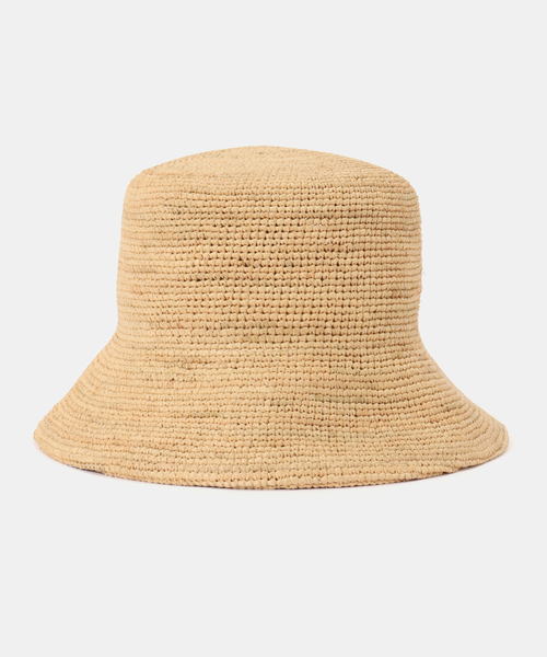 Spick & Span(スピックアンドスパン)の「LACK OF COLOR / ラックオブカラー Inca bucket hat(ハット・レディース・ベージュ・FREE)」の6枚目の写真