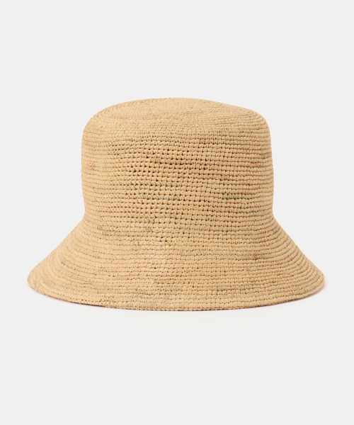 Spick & Span(スピックアンドスパン)の「LACK OF COLOR / ラックオブカラー Inca bucket hat(ハット・レディース・ベージュ・FREE)」の8枚目の写真