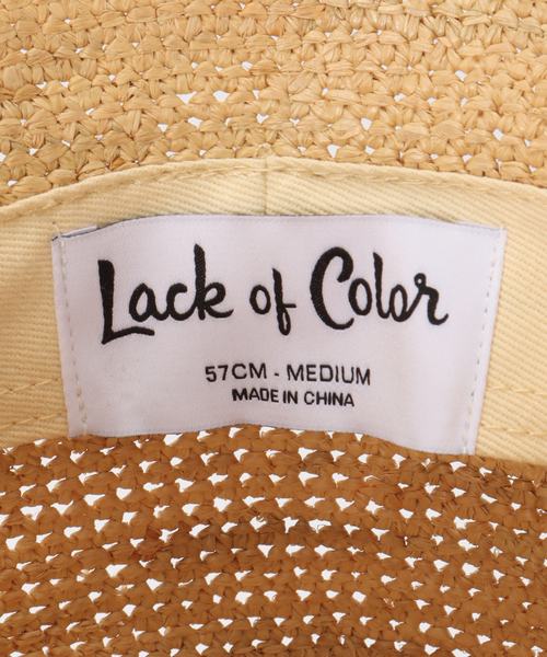 Spick & Span(スピックアンドスパン)の「LACK OF COLOR / ラックオブカラー Inca bucket hat(ハット・レディース・ベージュ・FREE)」の12枚目の写真