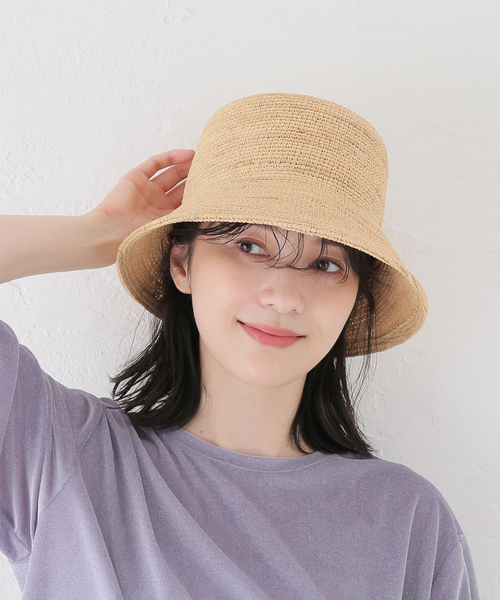 Spick & Span(スピックアンドスパン)の「LACK OF COLOR / ラックオブカラー Inca bucket hat(ハット・レディース・ベージュ・FREE)」の15枚目の写真