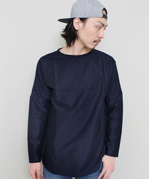 Lui's | Lui's(ルイス) 9分丈ニットツイルプルオーバー(Tシャツ/カットソー)
