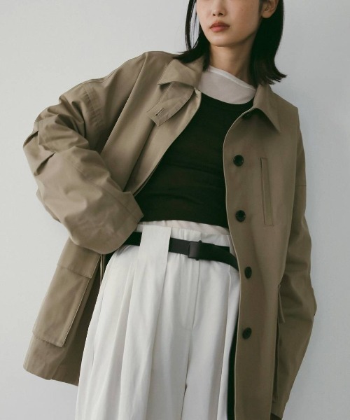 anuke(アンヌーク)の「Wool Rib Tanktop 62610614(Tシャツ/カットソー・メンズ・ブラウン/グレー/オフホワイト・FREE)」の13枚目の写真